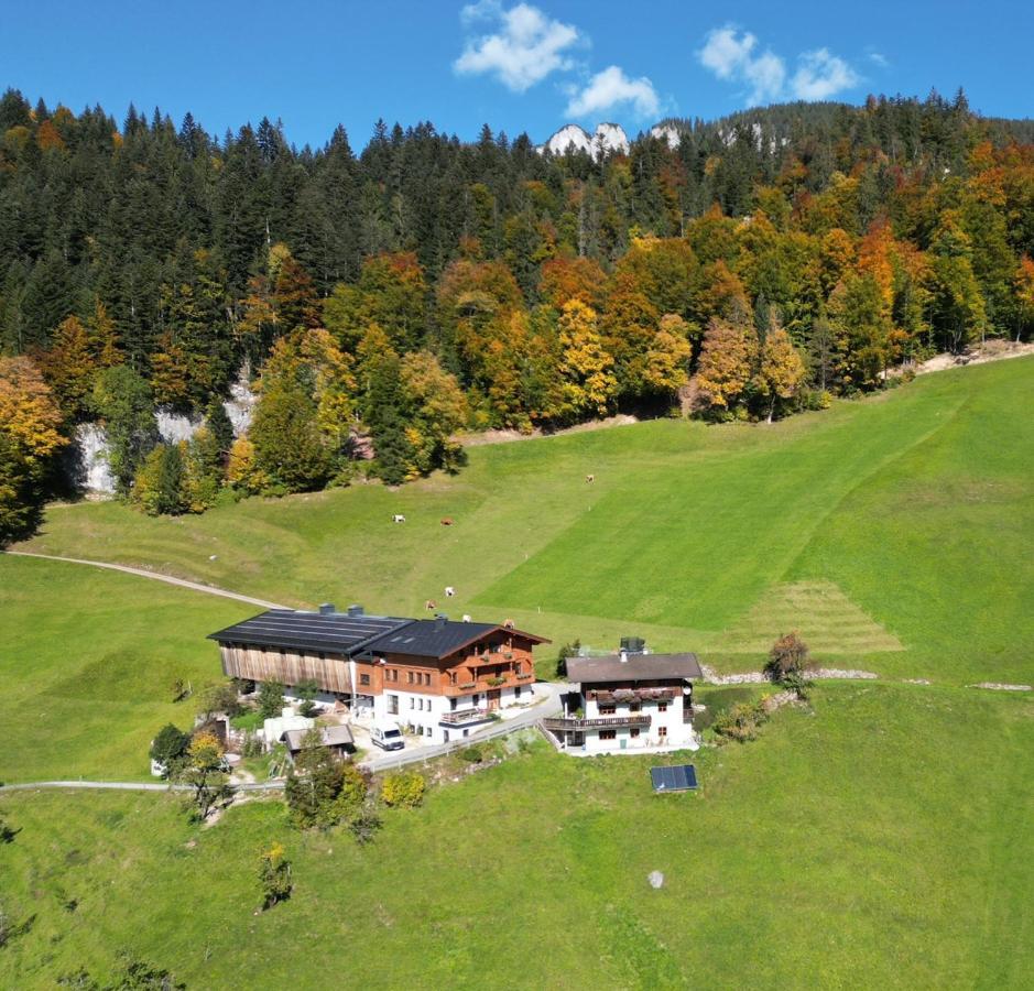 Biobauernhof Schneiderbauer Apartamento Unken Exterior foto